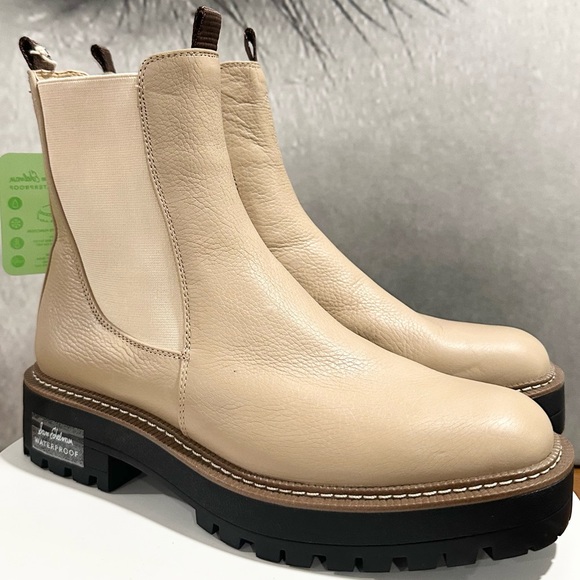 🌸SAM EDELMAN🌸 Laguna Waterproof Lug Sole
Chelsea Boot Sesame Size: 9 - Picture 5 of 15
